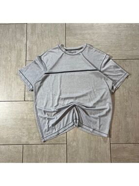 Mexx Gray Short Sleeve Casual T-Shirt Large